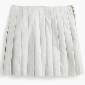 NWT Crewcuts Light Gray Pleated Mini Skirt Style Size 12 Girl’s Kids J6628